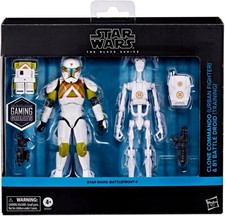 Star Wars Clone Commando & B1 Battle Droid - Black Series 6-Inch Action Figure