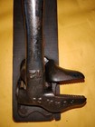 Antique Cast Iron Nut Cracker Hand Primitive on Wood Board PS & W CO. NO. 12 — photo 8
