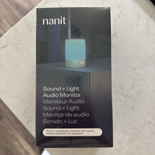 Nanit Sound and Light Smart Baby Night Light and Sound Machine  Audio Monito...