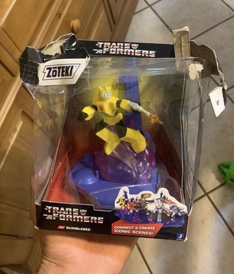Jazwares Zoteki G1 Bumblebee Transformers Figure New In Box - Box Damaged