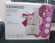 Kenwood Multipro Compact 800W 2.1L Pulse Food Processor FDP301WH -