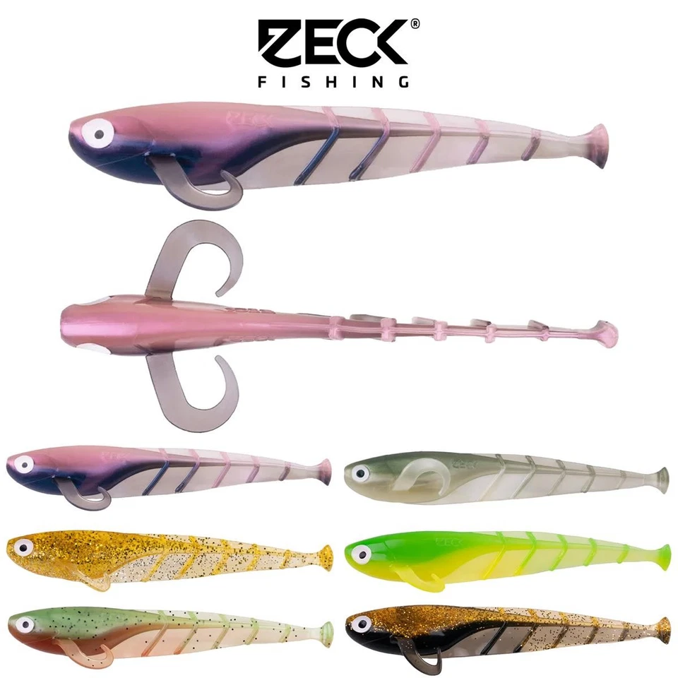ZECK Quappie | 15 cm - 2 pezzi - 14,6 g | TOP esca in gomma lucioperca di Sebastian Hänel