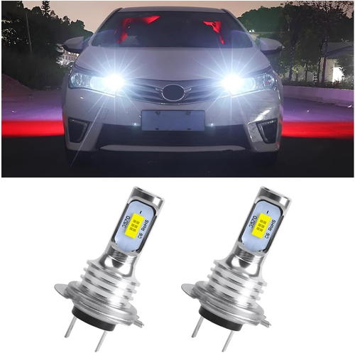 4x For Volvo XC90 2003-2014 H7 & H11 Headlight LED Combo 6000K Bulb Kit WHI - Picture 8 of 19