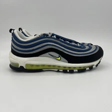 Nike Air Max 97 OG Atlantic Blue DQ9131-400 Voltage Yellow Womens US 9