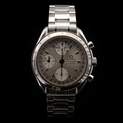 Omega Speedmaster Triple Calendar | Day-Date | Silver Dial | 39mm | Ref. 3523.30