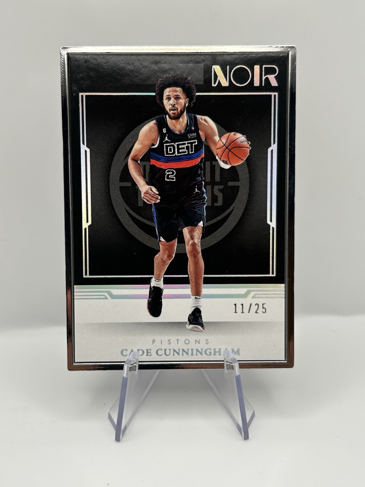 Cade Cunningham 2022-23 Panini Noir Statement  Edition #/25 Detroit Pistons