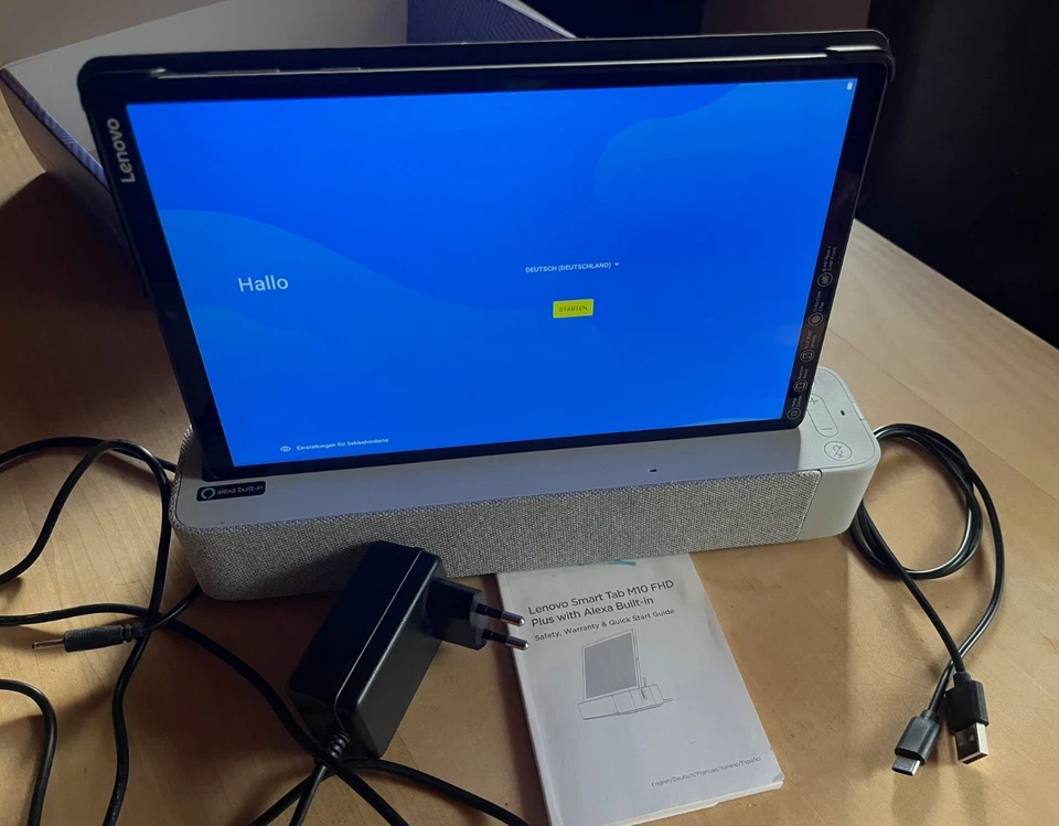 Lenovo Smart Tab M10 FHD Plus TB-X606XA 10" 32GB Silber "sehr gut", Foto 2 von 5