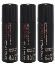 Sebastian Re-Shaper Brushable Strong Hold Hairspray 1.5 oz Pack of 3