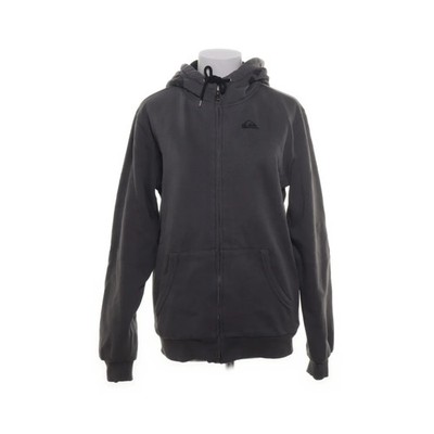 Quiksilver, Kapuzenpullover, Größe: XS, Grau/Schwarz, Baumwolle/Polyester #RCw