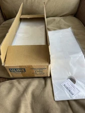 1000 Uline 6 x 16 Door Knob Clear Hanger Bags 1.5 Mil