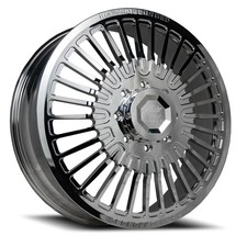 24x8.25 Luxxx Hd Hd06 Warhog Polished Forged Dually Inner Wheel 8x6.5 146mm