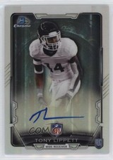 Tony Lippett Bowman Chrome 2015 Refractor Auto
