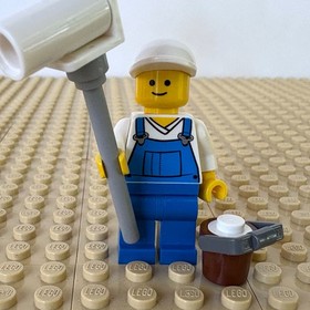 LEGO Creator, Pet Shop: Painter, ROLLER, BUCKET, PAINT, twn138, 10218, 2011