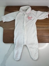 Vtg Take Me Home Kids Newborn Baby Terrycloth Sleeper Tommee Tippee 1960s Pink