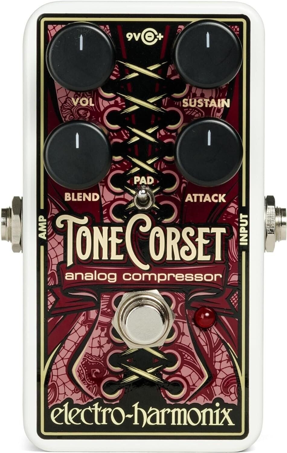 Аналоговая педаль компрессора Electro-Harmonix Tone Corset 21390₽