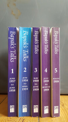 Bapak's Talks, Bupak Muhammad Subuh Sumohadiwidiwidjojo Volume 1-5, 1959 - Sudub