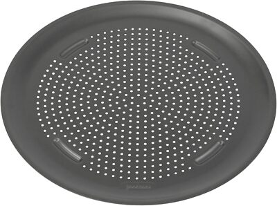 GoodCook AirPerfect Nonstick 16  Pizza Pan   Tray for 15.75'', Gray 