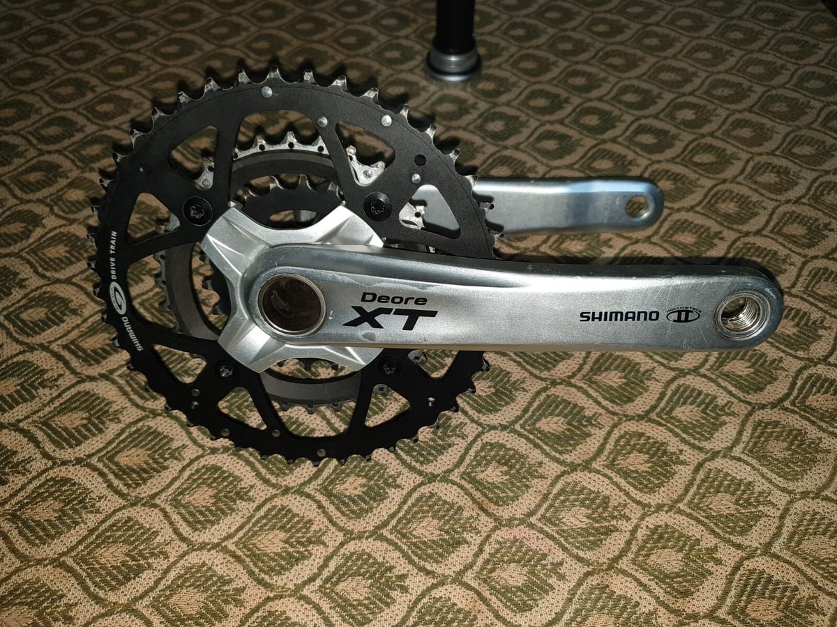 Shimano Deore XT FC-M770 3 Speed Crankset | eBay