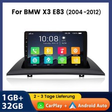 Android14 Auto Carplay Car Stereo GPS Sat Nav Radio DAB For BMW X3 E83 2004-2012