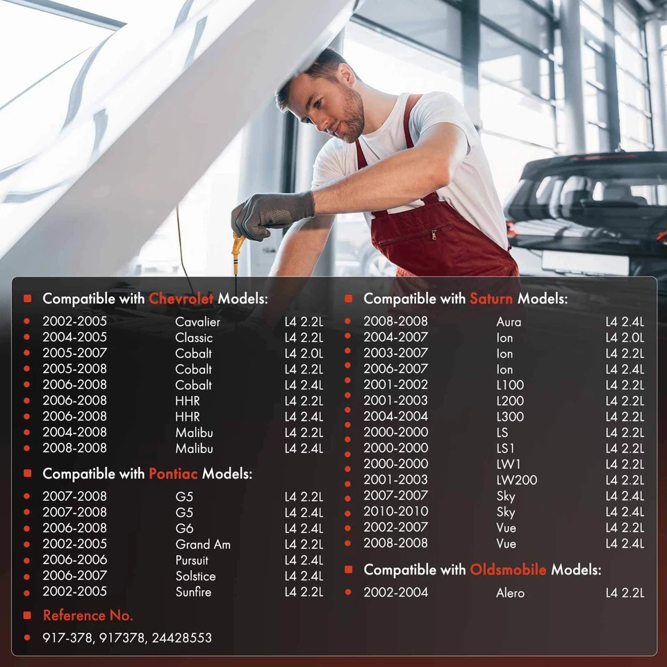 Varilla de medición de aceite de motor para Chevrolet Cavalier Malibu Pontiac Grand Am Saturn LW200 Foto 2 de 4