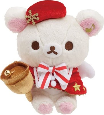 San-X Rilakkuma Harmony Christmas Korilakkuma Plush Doll Stuffed Toy MF73101