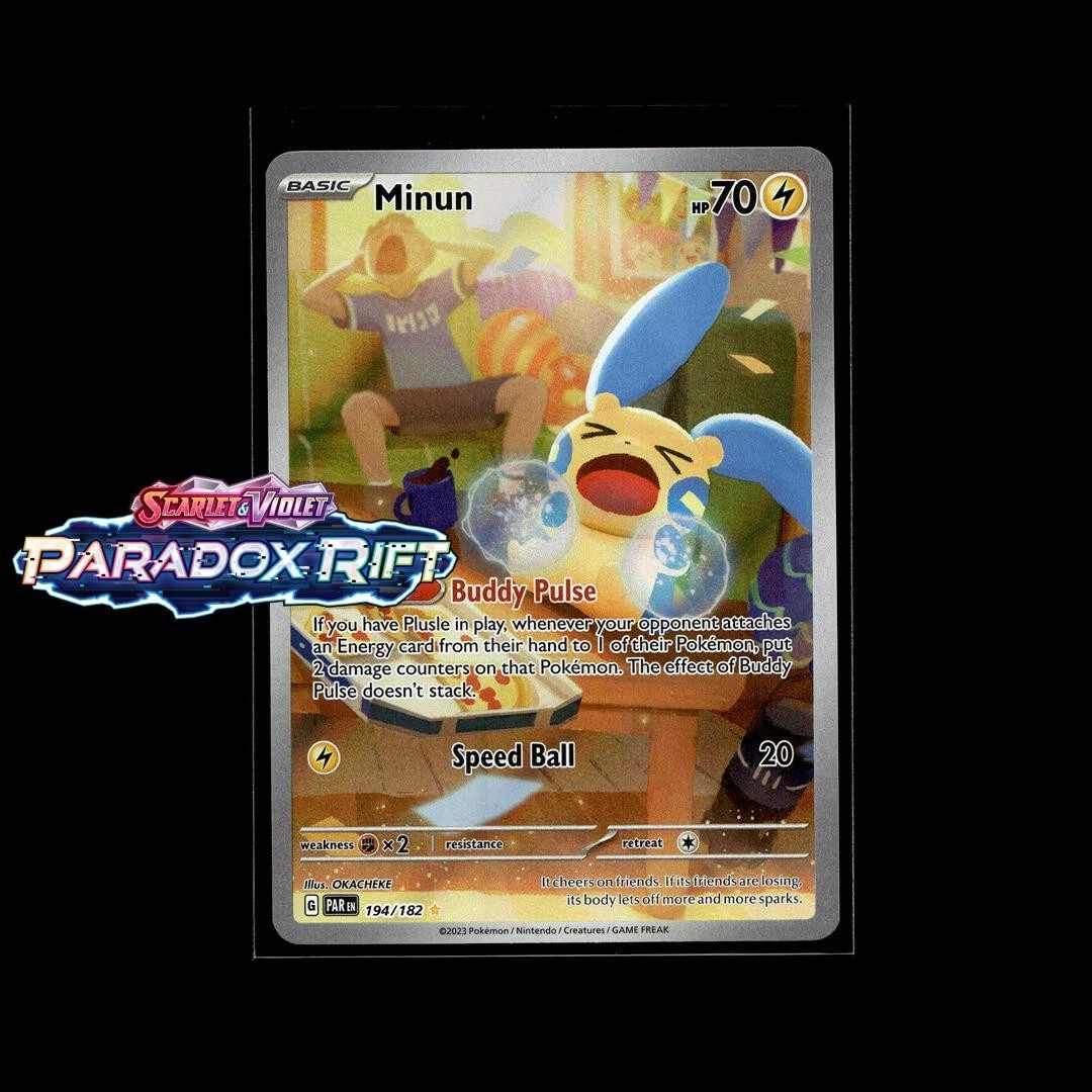 Minun Pokémon TCG Cards for sale | eBay
