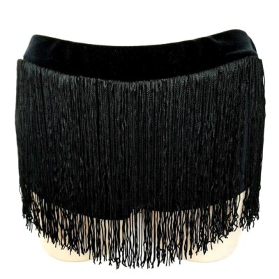 fringe shorts dance