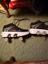 Roller skate shoes retractable