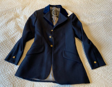 Classic 'Saddle Craft' Navy Fortuna Show ( Riding ) Jacket Kids 24