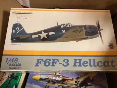 Vintage model kit aircraft 1/72 Eduard F6F-3 Hellcat weekend edition  rare