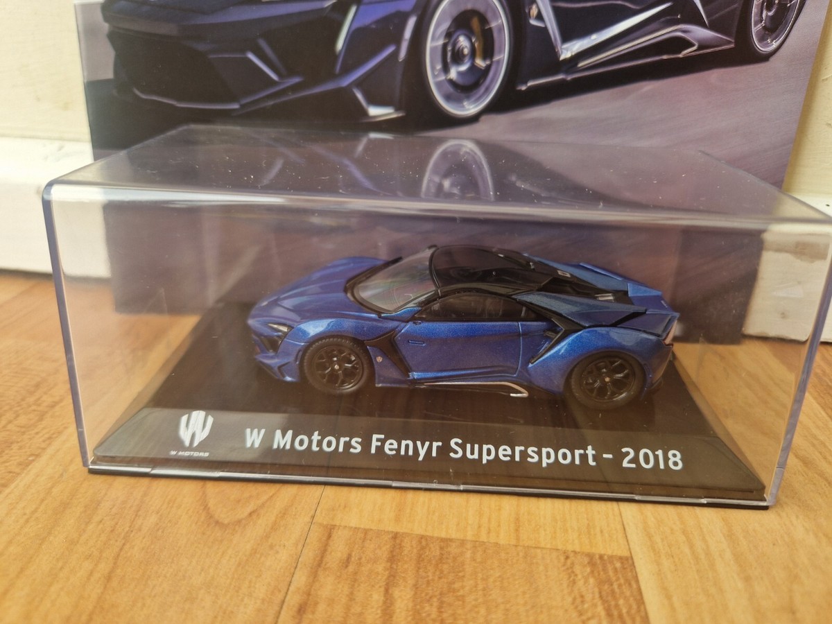 1/43 PANINI SUPERCARS COLLECTION 2018 W MOTORS FENYR SUPERSPORT