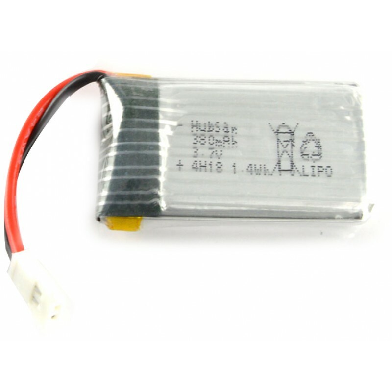 Holy Stone HS170 Predator 375mAh37 Battery 3.7v 375mAh 25c Li-Po RC 4 Pack