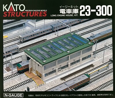 N Scale Kato 23-300 Long Engine House Kit Model Railroad Miniature