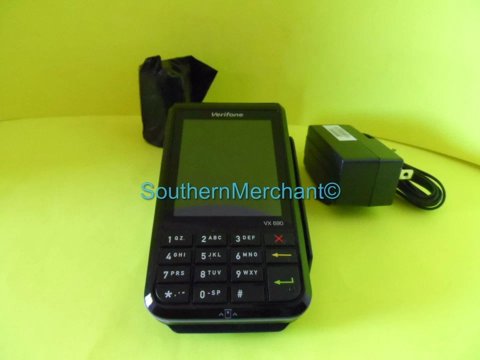 Verifone VX690 - 3G/BT/WIFI Credit Card Terminal P/N: M260-753-C6-USA-3B - Image 3 of 4