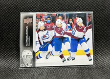 Nathan MacKinnon Triple Exposure Variation 2020-21 Upper Deck Hockey #298 NHL