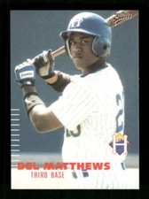 2000 Multi-ad Helena Brewers 17 Del Matthews ssp BXCP29