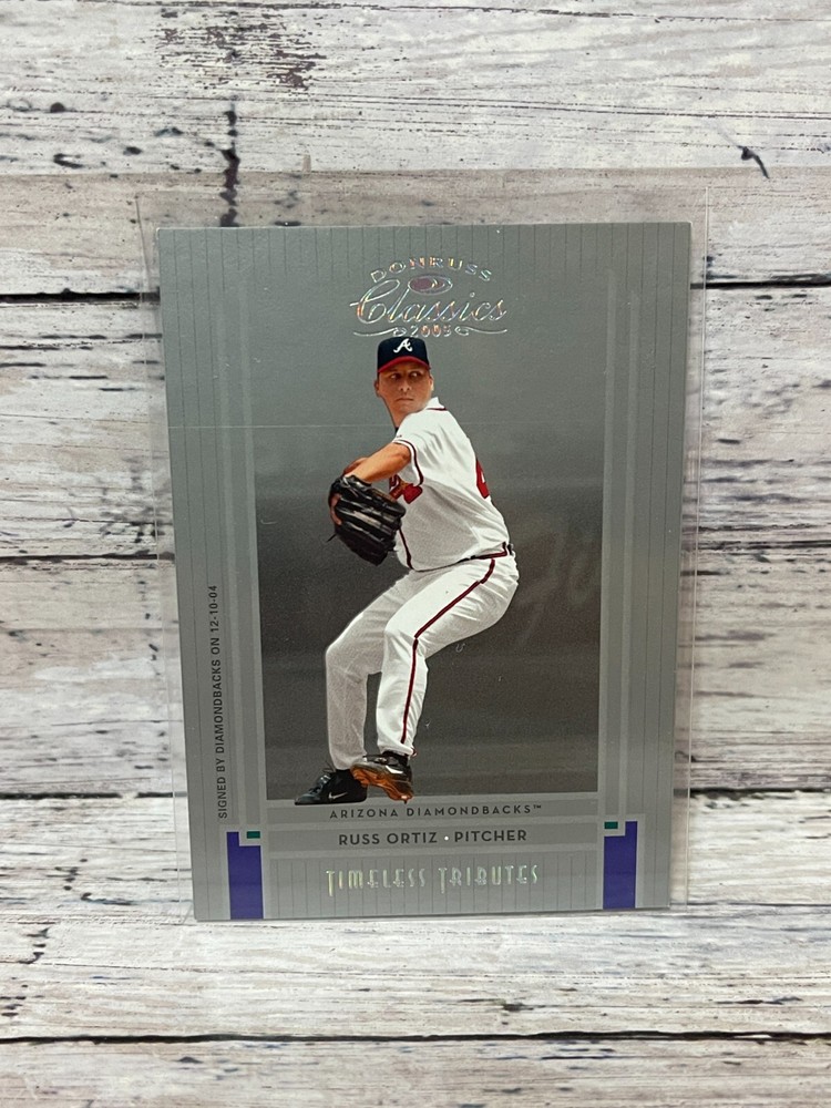 2005 Donruss Classics Timeless Tributes Silver /100 - #132 Russ Ortiz