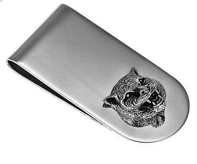 Authentic GUCCI Money Clip Silver SV925 Tiger Bill Crip Cat Authentic GUCCI Money Clip Silver SV925 Tiger Bill Crip Cat