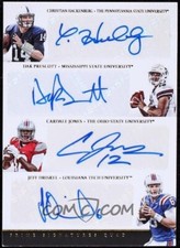 2016 Panini Prime Signatures Dak Prescott Jones Driskel Rookie Autograph RC /10