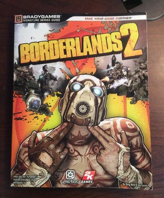 Bradygames Guide Borderlands 2 Xbox 360 Playstation PS3 Gearbox 2k Games 2012