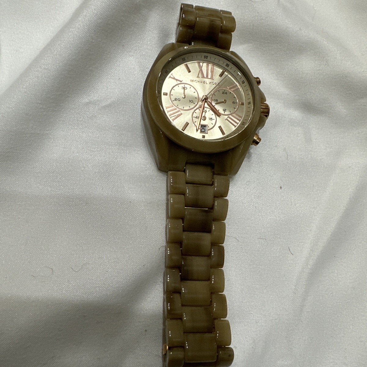 michael kors plastic watch