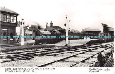 R256167 M890 Barnham Junction Station Objektiv von Sutton Pamlin Drucke RP