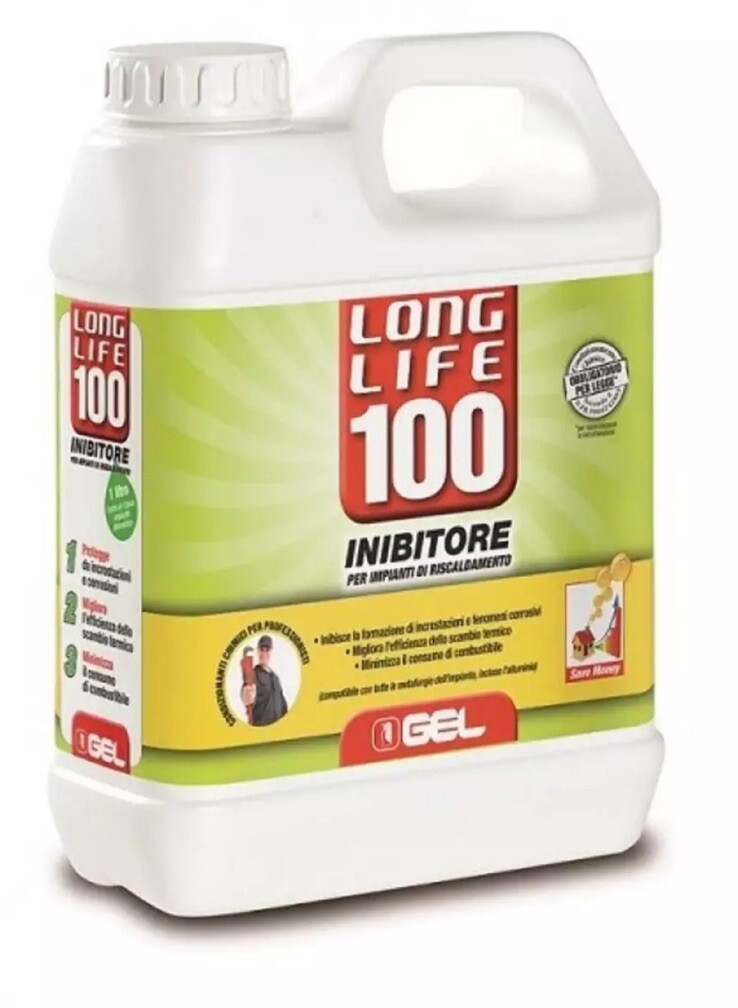 Come Proteggere i Termosifoni: Inibitore GEL Long Life 100 1L