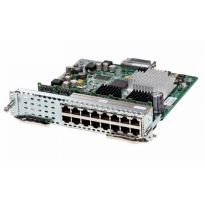 CISCO SM-ES3G-16-P Enhcd EtherSwitch, L2/L3, SM, 16GE,POE