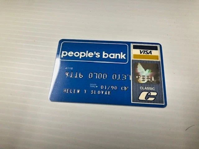 Visa DE COLECCIÓN VENCIDA - Banco Popular - Banco Regional de Connecticut -- TARJETA DE CRÉDITO - 25 Foto 2 de 3