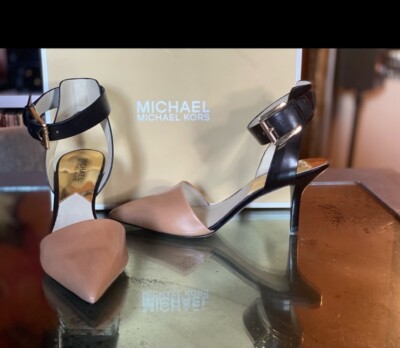 Michael Kors Julietta Ankle Strap Pointed Toe Heel - size 8