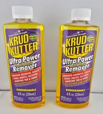Rust-Oleum Krud Kutter 302805 Ultra Power Specialty Adhesive Remover 8 Oz 2 pack