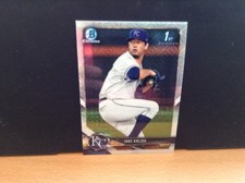 Jake Kalish 2018 Bowman Chrome Mega Box Mojo Refractor Kansas City Royals