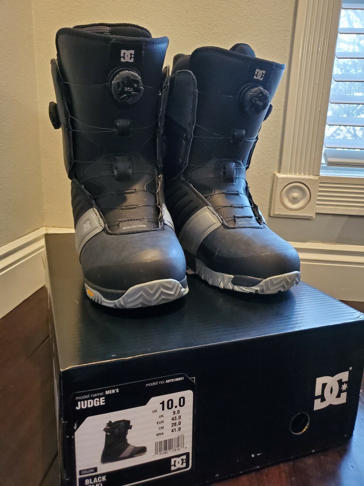 dc judge snowboard boots