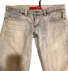 Zippy Ziggy 28 Light Blue Distress Low Waist Straight Denim Jeans — photo 2